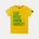 Lemon Tee Mustard — organic cotton kids graphic t-shirt India water-based print — Kiggle