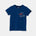 Oh Fish Tee Navy — organic cotton kids graphic t-shirt India water-based print — Kiggle