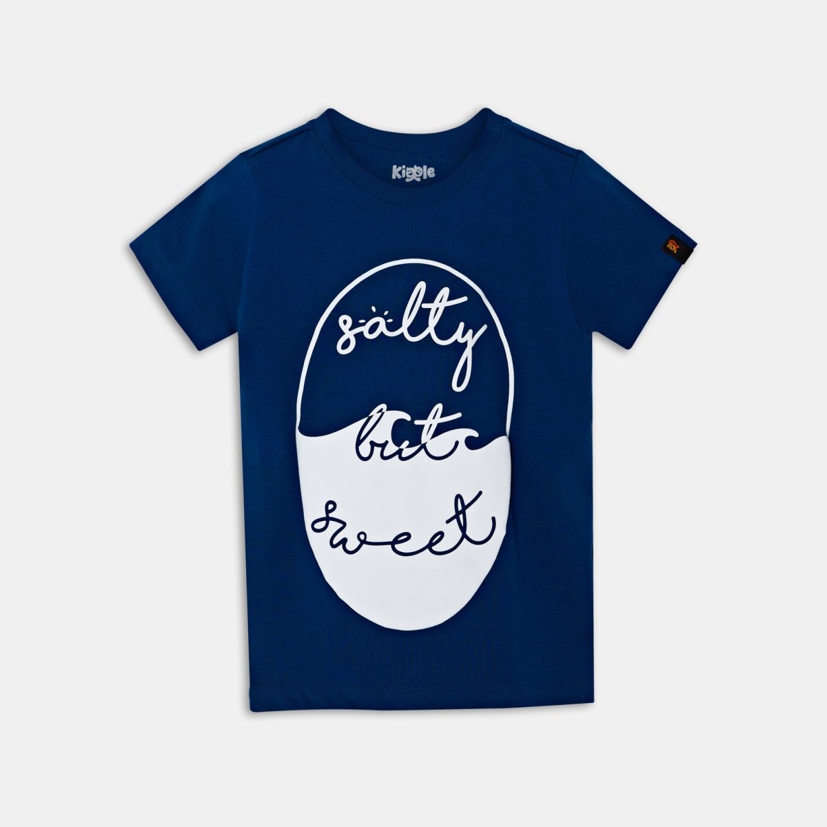 Salty but Sweet Tee Navy - organic cotton kids clothing - Kiggle