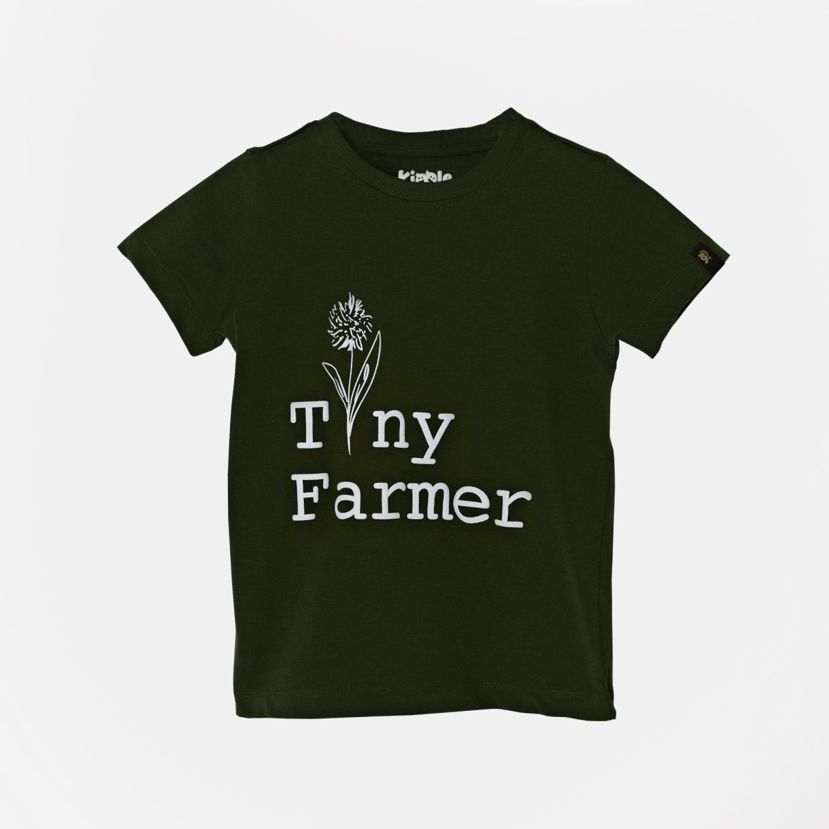 Tiny Farmer Tee Forest — organic cotton kids graphic t-shirt India water-based print — Kiggle