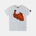 Lazy Tiger Tee Snow — organic cotton kids graphic t-shirt India water-based print — Kiggle