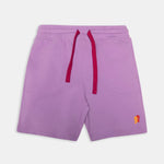 BFF Co - ord Set | Graphic Tee & Terry Shorts | Lavender & Lavender - organic cotton kids clothing - Kiggle