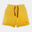 Terry Cotton Shorts Mustard — organic cotton terry shorts India kids 2-6 years — Kiggle