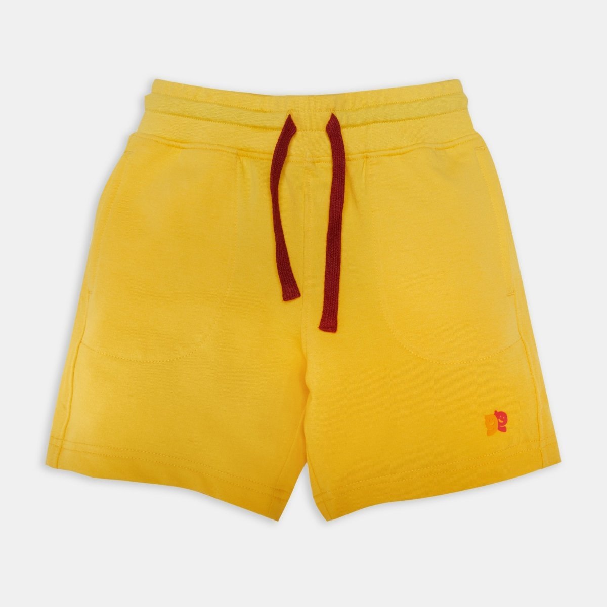 Extra Salty Co - ord Set | Graphic Tee & Terry Shorts | Clay & Mustard - organic cotton kids clothing - Kiggle