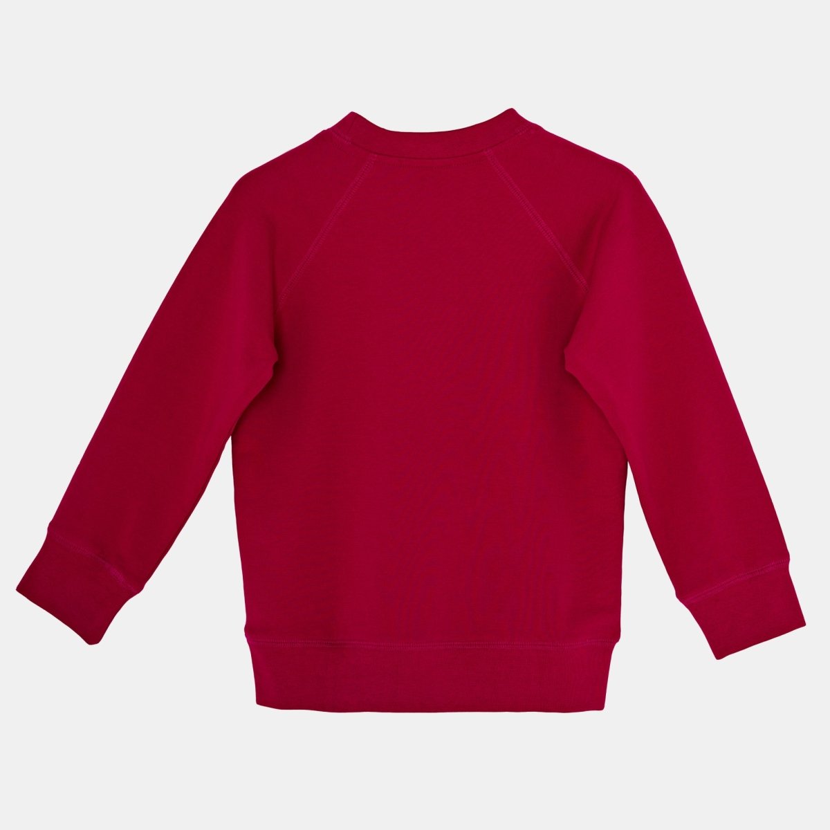 All Weather Sweatshirts Raspberry - organic cotton kids clothing - Kiggle