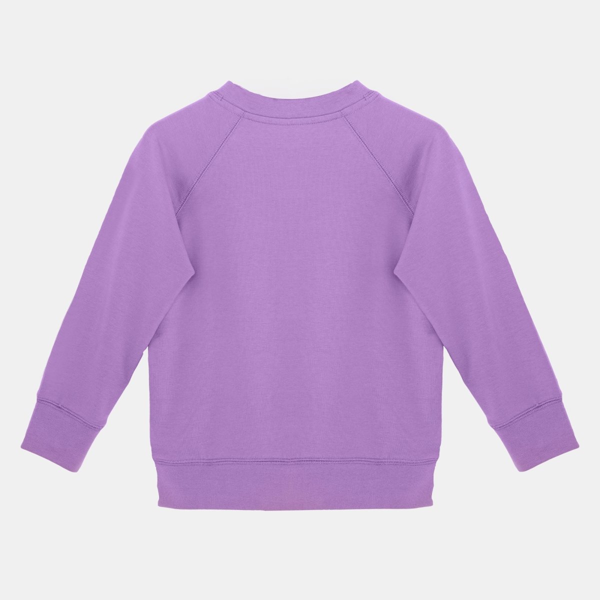 All Weather Sweatshirts Lavender - organic cotton kids clothing - Kiggle