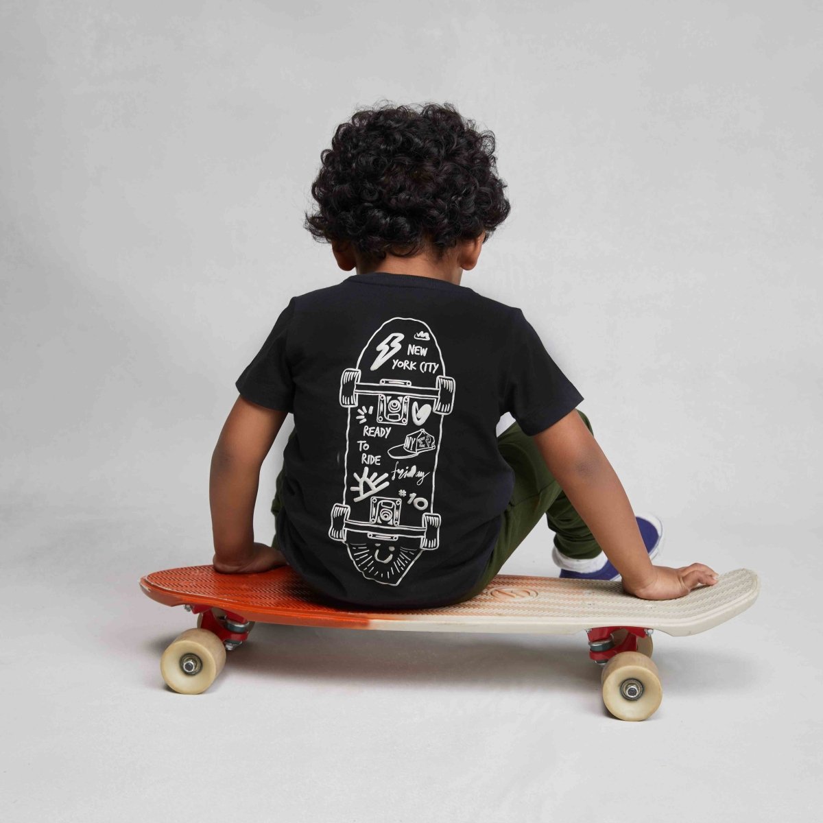 Organic Cotton Mix 'n' Match set of 3 | T-shirt & Shorts - organic cotton kids clothing - Kiggle