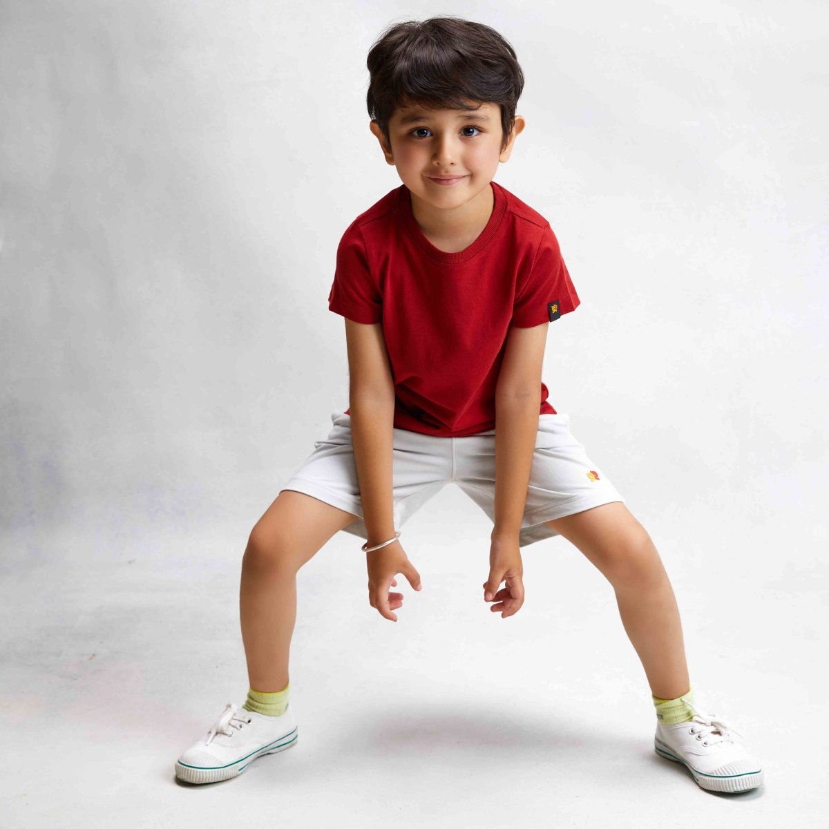 Organic Cotton Mix 'n' Match set of 2 | T-shirt & Shorts - organic cotton kids clothing - Kiggle