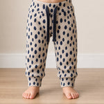 Baby wearing Kiggle Moo organic cotton baby pant