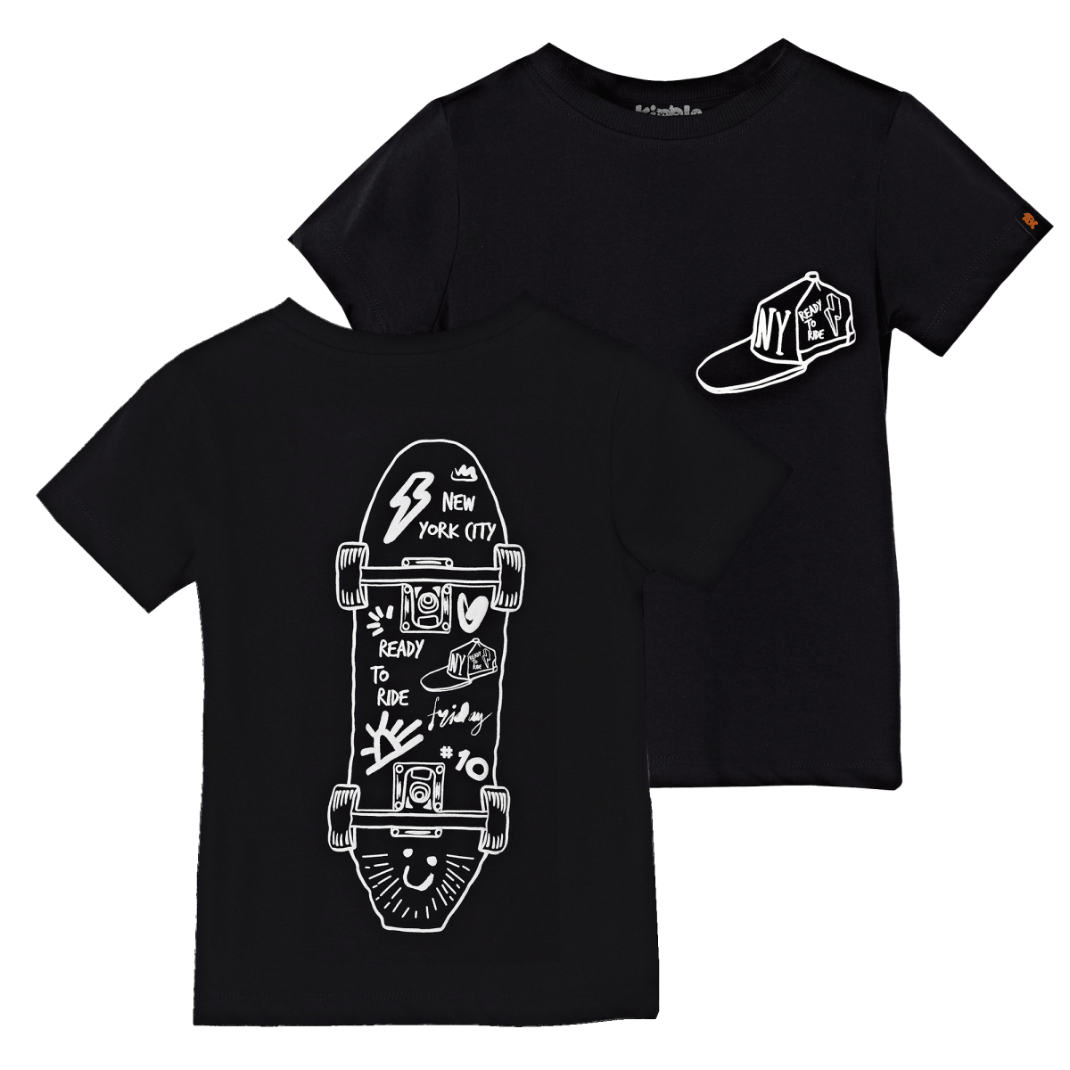 Graphic Tee 5 pack - organic cotton kids clothing - Kiggle