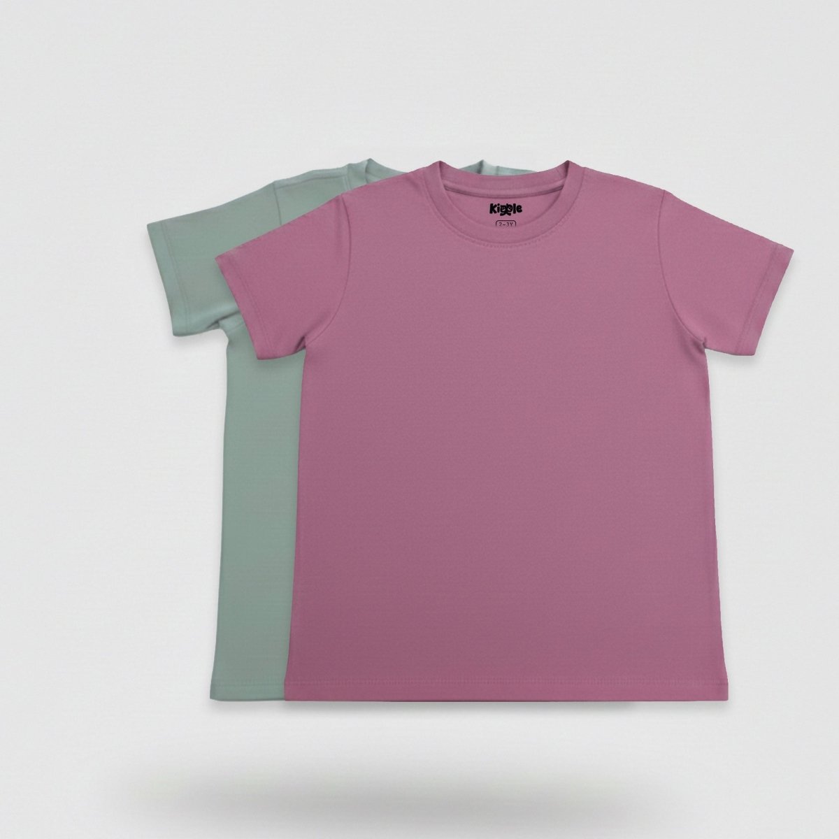 Stretch tee - pack of 2 — organic cotton kids stretch t-shirt India 2-6 years — Kiggle