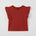 Frill Sleeve Top Clay — organic cotton girls frill sleeve top India 2-6 years — Kiggle