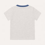 Kiggle Snow baby ringer pocket tee, back view