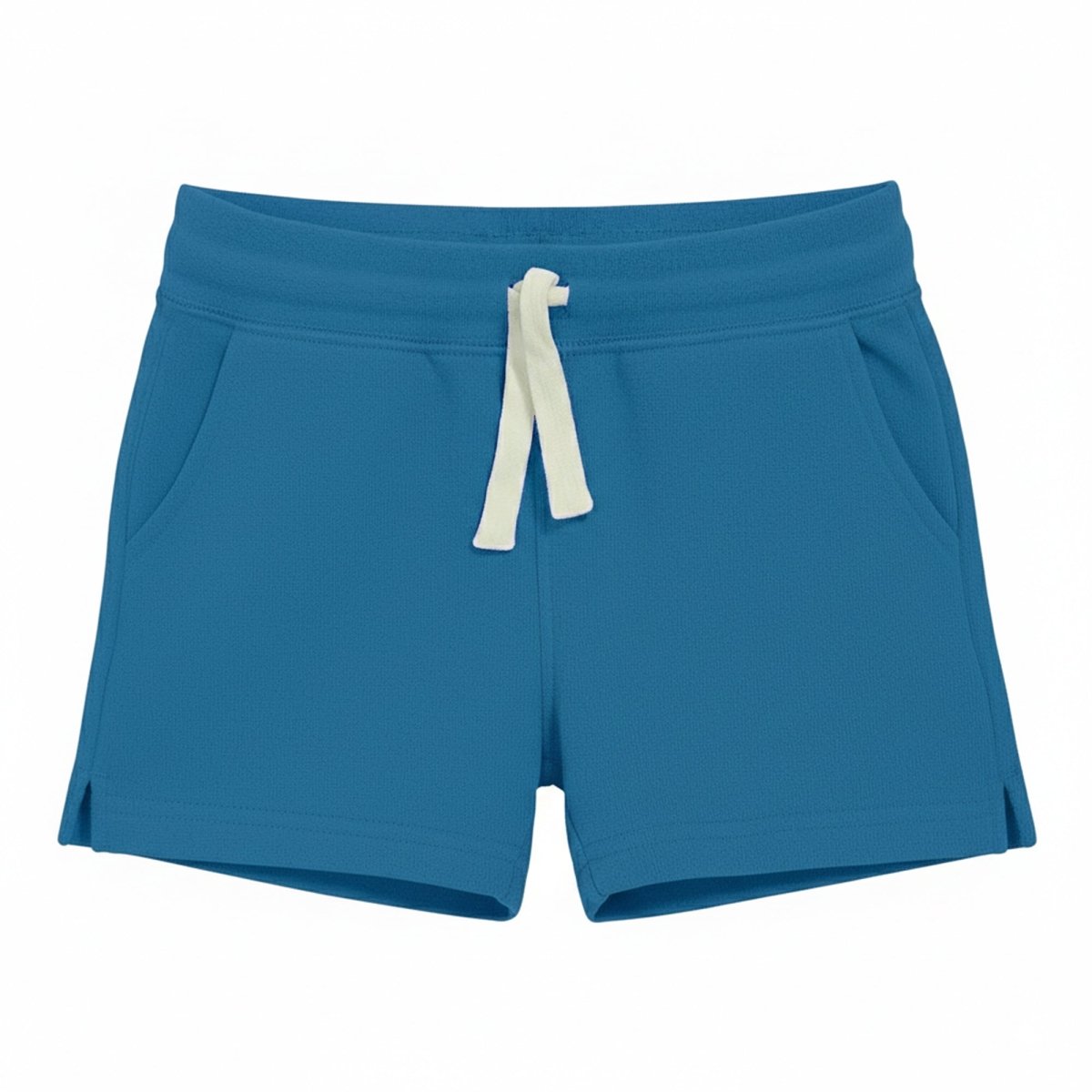 Track Shorts - Teal - organic cotton kids clothing - Kiggle
