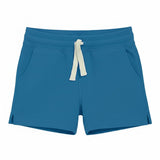 Track Shorts - Teal - organic cotton kids clothing - Kiggle