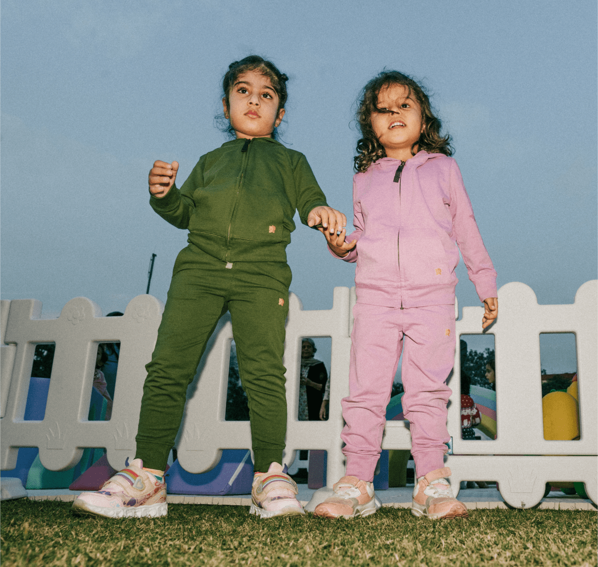 All Weather Hoodie Forest - organic cotton kids clothing - Kiggle