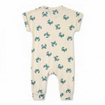 Half Sleeve Sleepsuit Coastal Crab - back