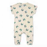 Half Sleeve Sleepsuit Coastal Crab - back