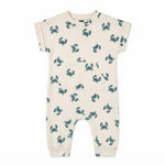 Coastal Crab half sleeve sleepsuit
