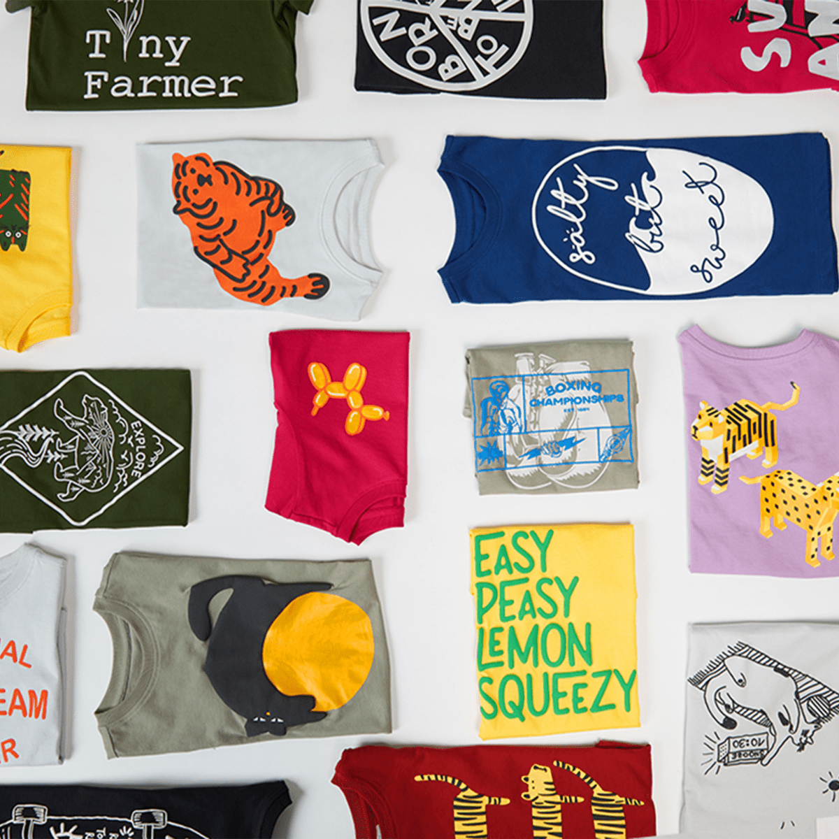 Graphic Tee 3 pack - organic cotton kids clothing - Kiggle