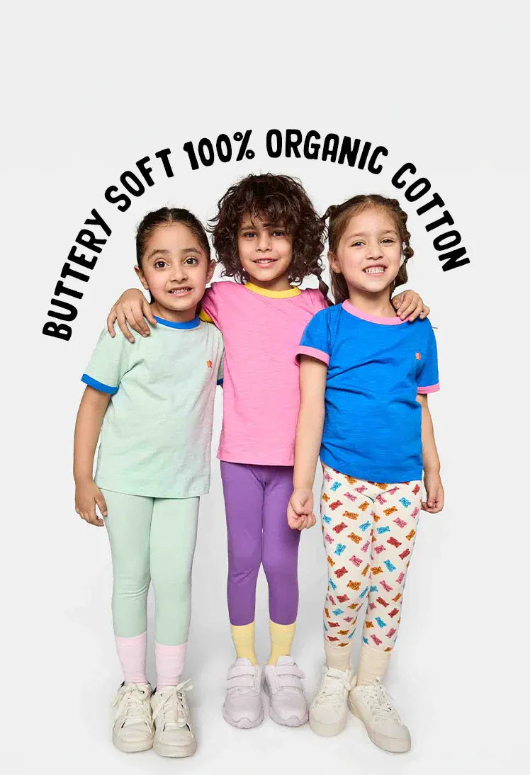 Kiggle kids clothing on mobile - organic cotton India