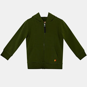 All Weather Hoodie Forest — organic cotton kids hoodie India all weather 2-6 years — Kiggle