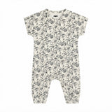Half Sleeve Sleepsuit Pressed Bloom - front