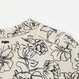 Half Sleeve Sleepsuit Pressed Bloom - detail