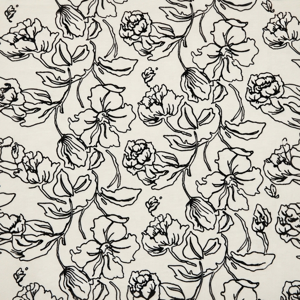 Half Sleeve Sleepsuit Pressed Bloom - detail
