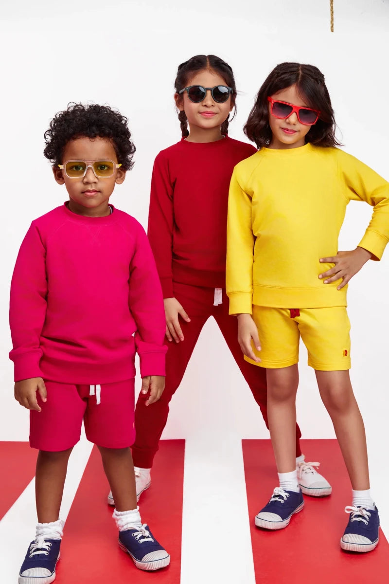 All Weather Sweatshirts Forest - organic cotton kids clothing - Kiggle