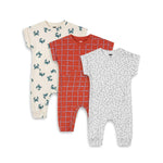 Half Sleeve Sleepsuit Pack of 3